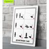 Metal Sign Funny Door Decor Decorative Plaque for Home Office 20x30cm 8x12in
