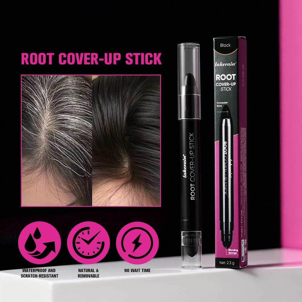 Hair Line Stick Pen Waterproof Hair Dye Pen Brush Instantly Cover Grey White Hair Natural Hair Filling Hairline Shadow Makeup