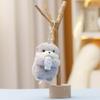 Cute Sea Otter Plush Doll With Short Faux Fur For Bag Pendant And Gift
