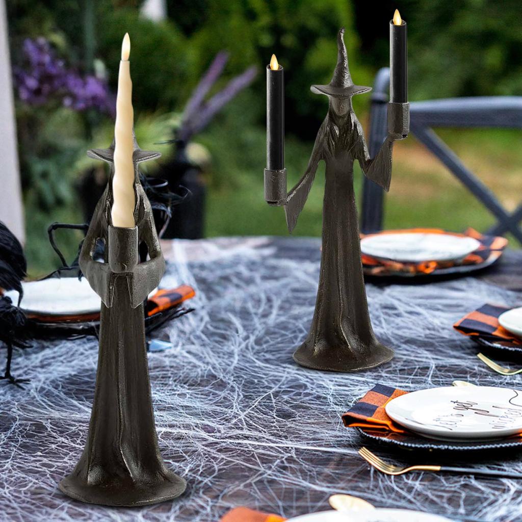 Halloween Witch Candle Holder, Home Decoration Ornaments