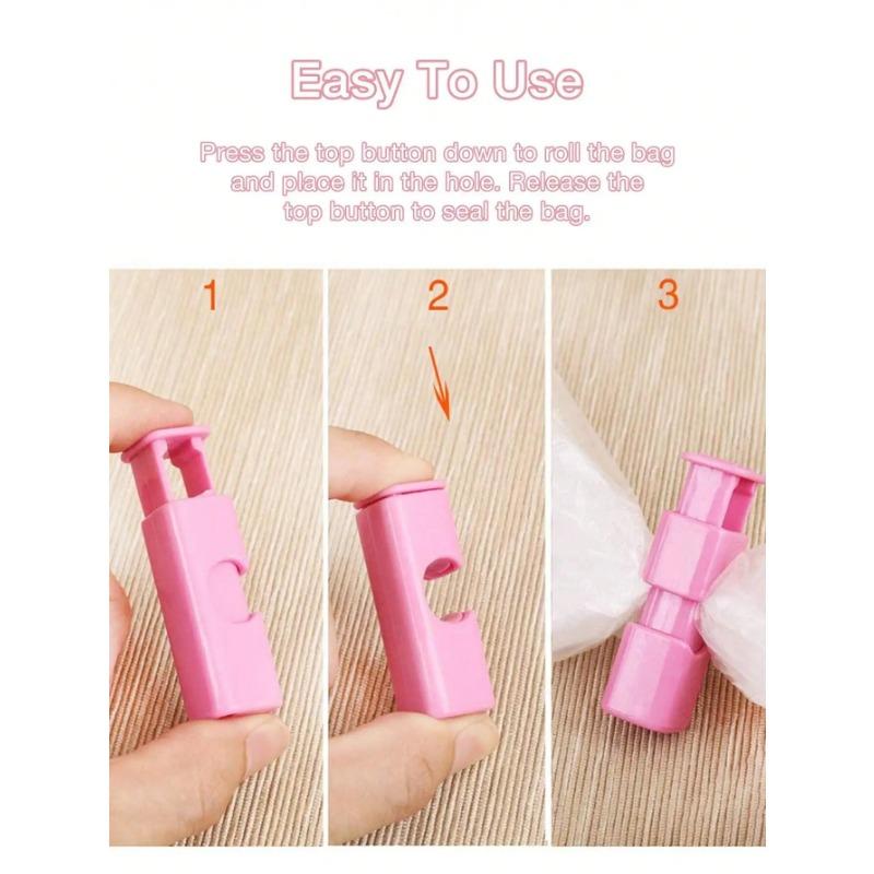 1-9 buc Clips pentru Sigilat Pungi Alimentare, Clipsuri pentru Pungi de Pâine și Gustări, Cleme cu Arc din Plastic, Reutilizabile, Instrumente pentru Depozitarea Alimentelor Proaspete, Gadgeturi Sigilatoare pentru Bucătăria de Acasă