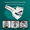 Premium Nose Hair Trimmer: Manual Trimmer for Men & Women, Shaving & Cleaning Tool for Nose and Nostrils