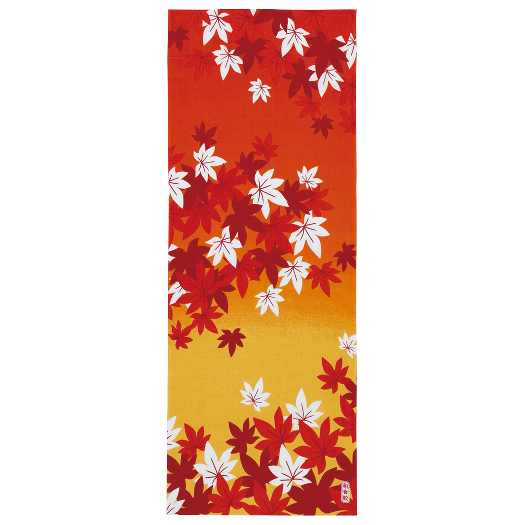 Noren Tenugui Pattern Autumn Made in Tokuoka Textile Penetration Japanese Japanese Hanging Scroll Japanese Foreigner Housewarming Birthday Respect for
