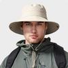 Summer Outdoor Water-Repellent Mountaineering Fisherman Hat Men's Big Head Thin Quick-Drying Hat
