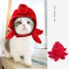 5 Pieces of Cute Cat Hats, Animal Clothing, Rabbit Hats with Ears, Fun Hats Suitable for Cats and Small Dogs, Kittens and Puppie