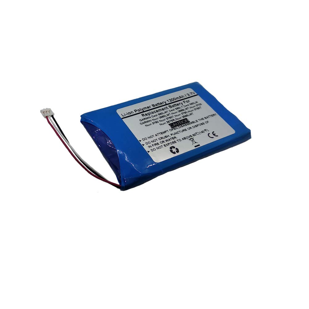 3.7V/1200mAh GPS Navigator GARMIN Nuvi 2660LMT, Nuvi 2669LMT,Nuvi 3700, Nuvi 3760, Nuvi 3760T, Nuvi