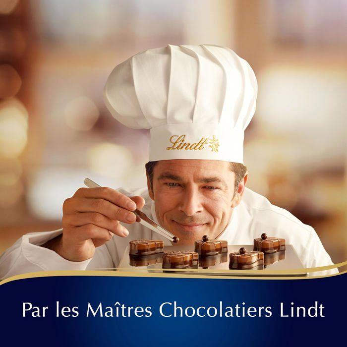 Calendrier de l'Avent Lindt Champs-Élysées - Assortiment de chocolats au lait, noirs et blancs - 250 g - Plaisir des fêtes