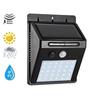 LED Safety Light - MITYNDB - YX03-30-1M - 4 Pieces - Solar - Outdoor - Black