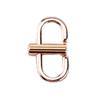 Adjustable Metal Buckle for Bag Chain Shortening Buckles Clip Long and Short Regulator Shoulder Crossbody Bag Accessory