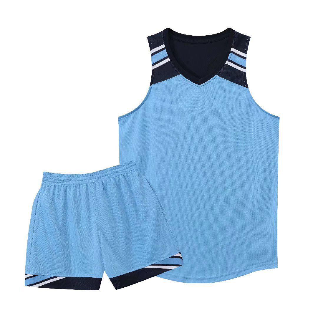

Комплект мужской и детский баскетбольной формы с быстрой сушкой на Весенний фестиваль 2024 года - Летняя командная форма 4XL небесно-голубой