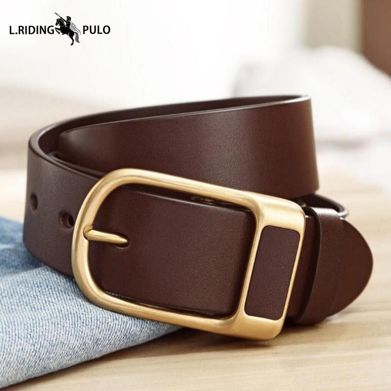 Herren- und Damengürtel mit Dornschließe Business Casual Mittelalterliche und Junge Gürtel Herren Vielseitige Trendige Gürtel