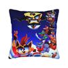 Crash Bandicoot Mask Icon Pillow Case  Fashion Pillow Cover Square Pillowcases For Living Room Bed Chair