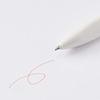 Muji Triangle Two-Color Ballpoint PenMechanical Pencil Body White Ink Black/Red 0.7mm Sharp 0.5mm Oil-Based