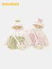 DUUDUU Infant & Toddler Winter Cotton Jacket 2025 - Thick, Padded, and Stylish for Girls