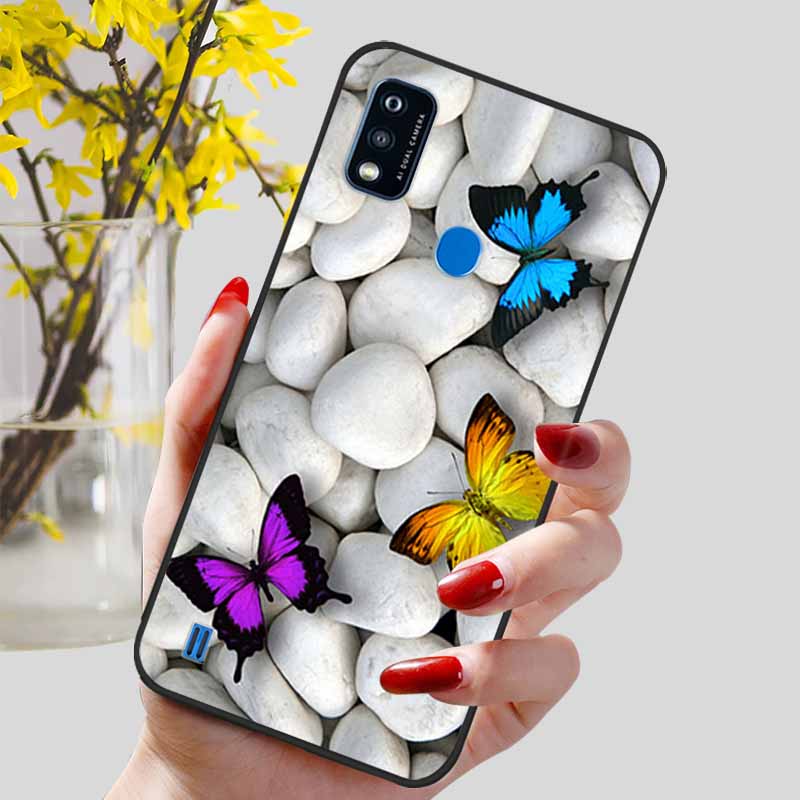For ZTE Blade A51 Case Lovely TPU Silicone Soft Phone Cover for ZTE Blade A51 / A71 Protect Bumper Cover On BladeA51 A 51 Cute