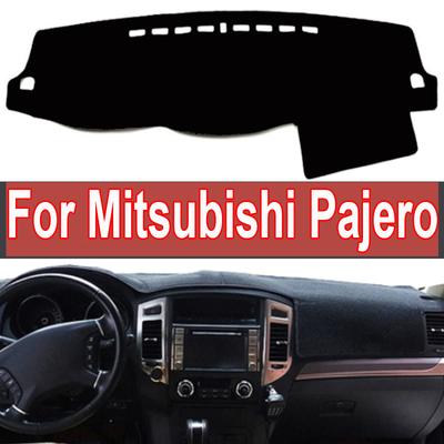 Car Dashboard Cover Dash Mat Dash Board Pad Carpet Dashmat Anti-UV For Mitsubishi Pajero Montero 2007-2014 2015 2016 2017
