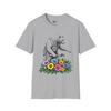 Floral Bear Graphic T-Shirt: Nature Lover Apparel