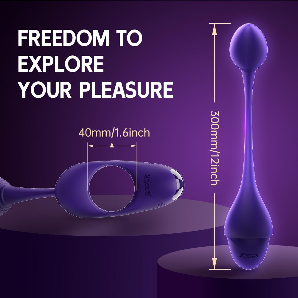 Vibrating Cock Penis Ring with Prostate Anal Butt Plug Vibrator Testicle Perineum Scrotum Massager Stimulator Sex Toys for Men