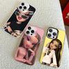 Cute Bratz Doll Phone Case For IPhone 16 15 14 13 12 11 Pro Max X XR XSMAX 8 7 Plus Matte Shockproof Back Cover