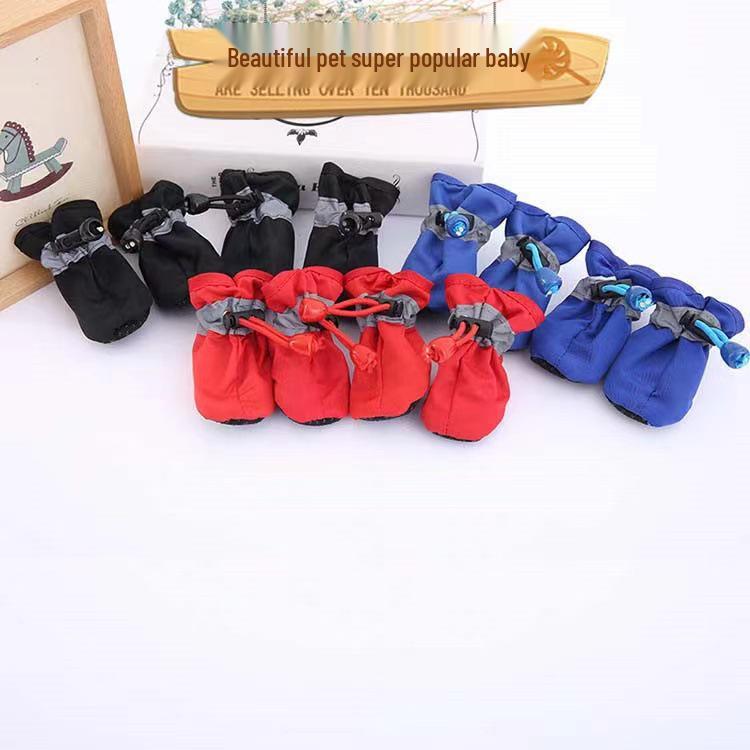 Breathable Small Dog Shoes – Non-Waterproof Paw Covers for Pomeranians & Bichons, Suitable for Spring & Winter