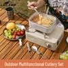 OEINGOEING Outdoor Folding Camping Utensil Set