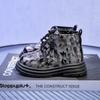 Kids Winter Martin Boots Soft Sole Short Ankle Boots For Boys Girls Casual Yellow Baby Shoes Comfortable Non Slip Footwear