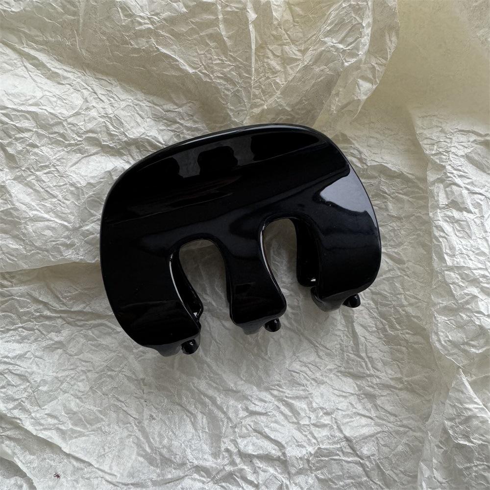 Simple Large Crab Hair Claws Clips Clamps Women Girls Leopard Tortoise Shell Ponytail Holder Barrettes Hairpins Hair Accessories