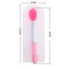 1Pc Portable Silicone Head Eyeshadow Lip Applicator Brush Makeup Brushes With Eva Bag Cosmetic Beauty Makeup Tools