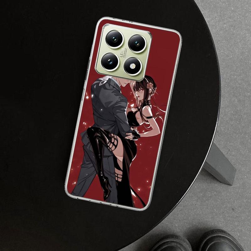 Anime S-Spy Family Anya Phone Case Cover for Xiaomi Redmi Note 15 14 13 12 11 Pro Plus 14S 12S 11S 11T 11E 10S 10 Customized Fun