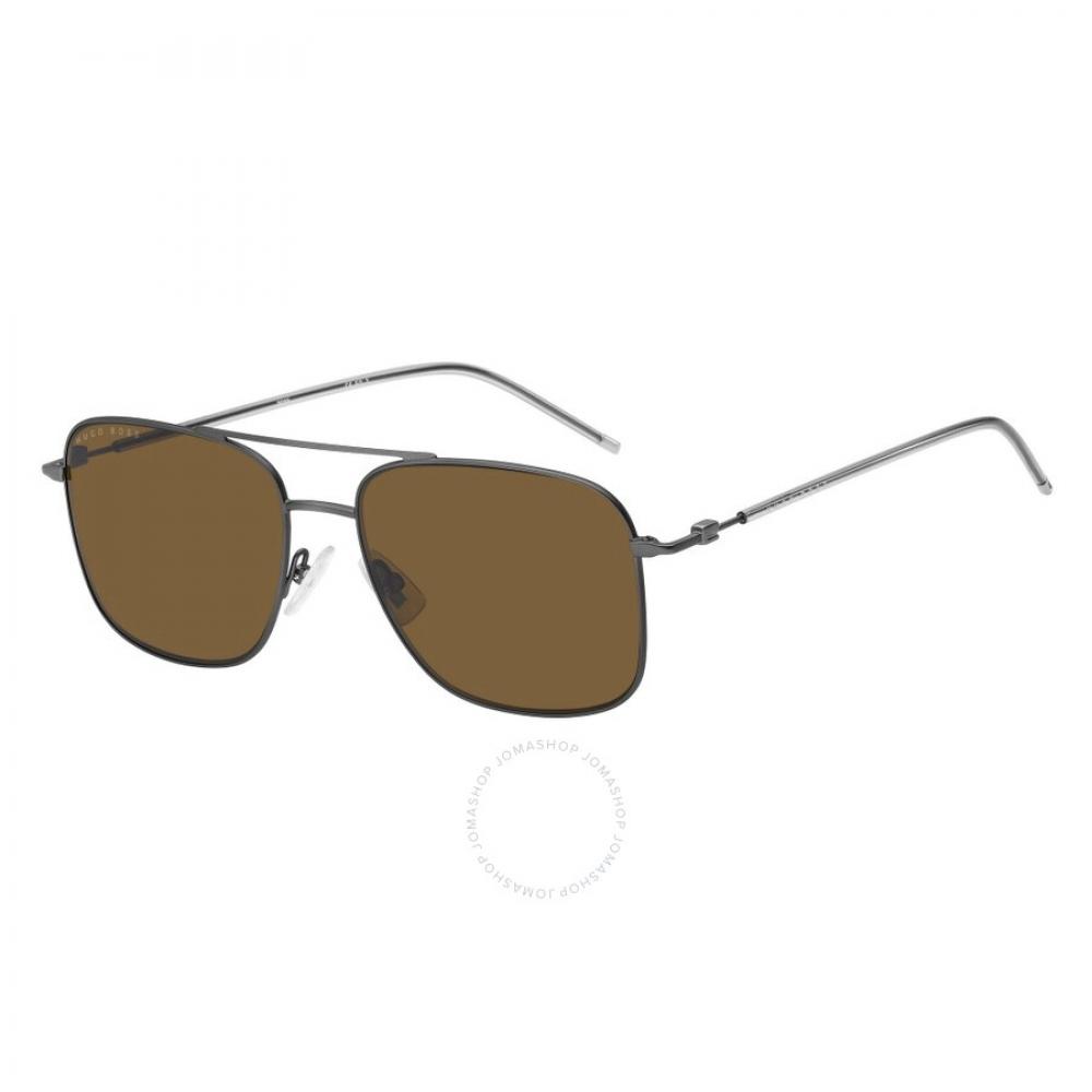 

Hugo Boss Коричневые мужские солнцезащитные очки Navigator BOSS 1310 S 0R80 70 58