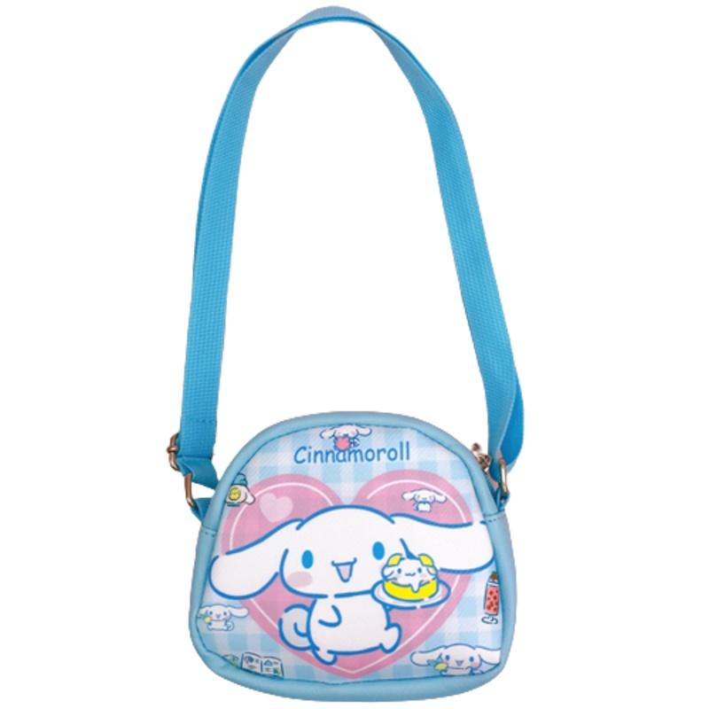 Adorable Sanrio Kids Shoulder Bag With Kuromi Cinnamoroll Dog Melody Design Cinnamoroll