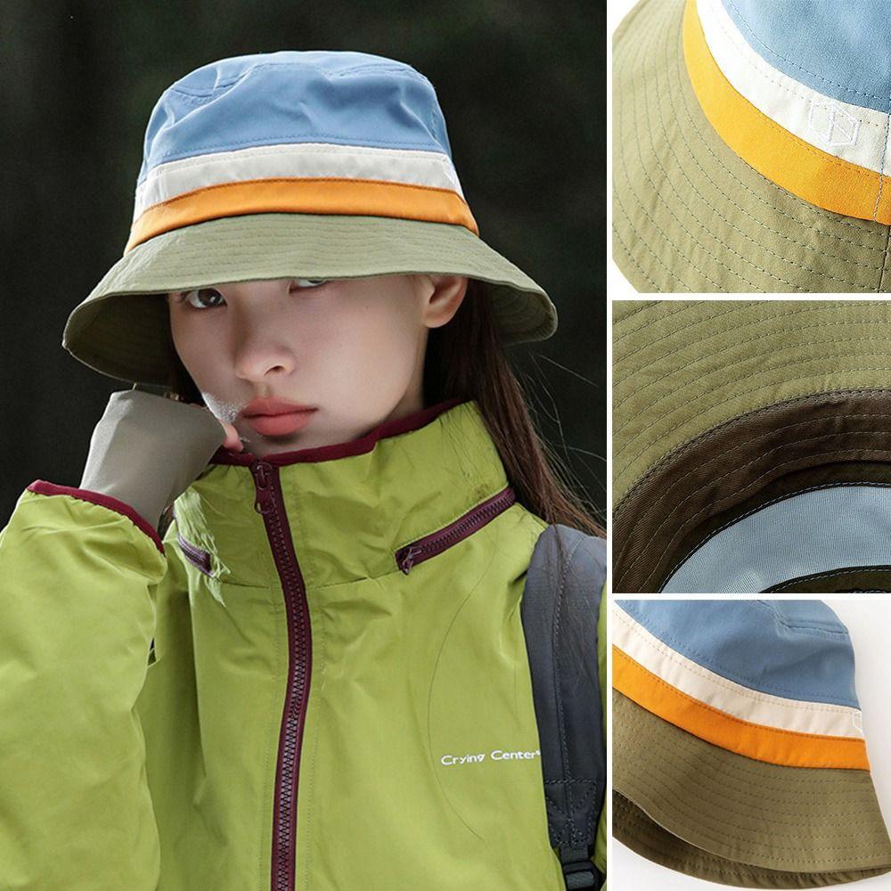 

Anti-UV Bucket Hat Wide Brim Mountaineering Caps Fashion Fisherman Cap Camping Hiking