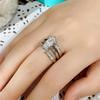 Huitan Fancy s/Set Ring for Women CopperColor Inlaid Shining Marquise CZ Fashion Wedding Party Luxury Accessories Jewelry
