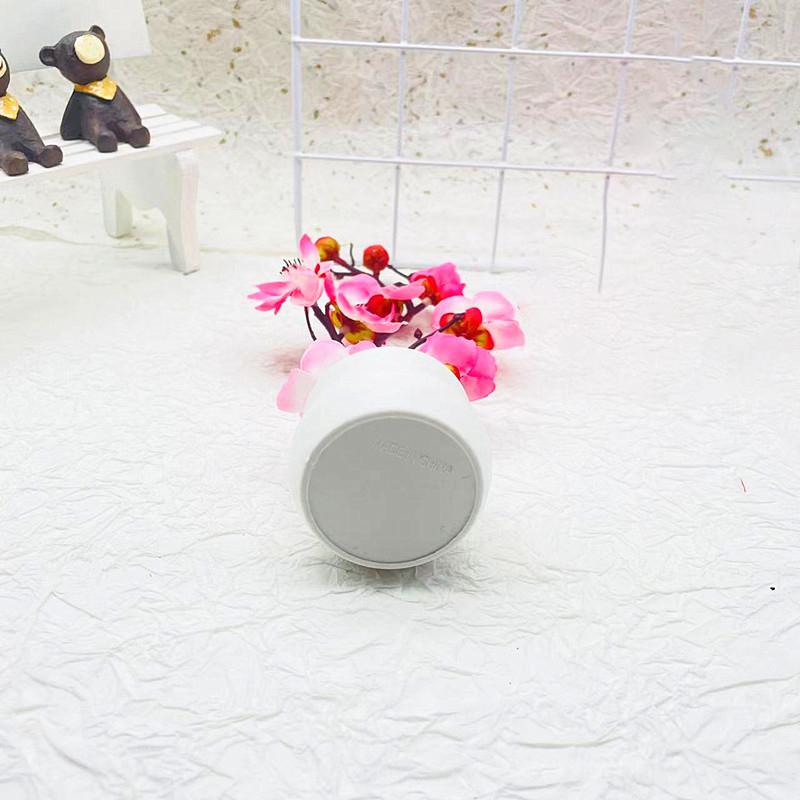 1PC Simulation Ornament Potted Plants Decoration Bonsai Adorn Wintersweet Plastic Moss Elegant Artificial Flowers