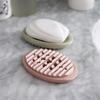 Flexible Soap Holder Hollow Design Soap Dish Bathtub Kitchen Soap Saver Drainer Sponges Scrubber Display Bathroom Products