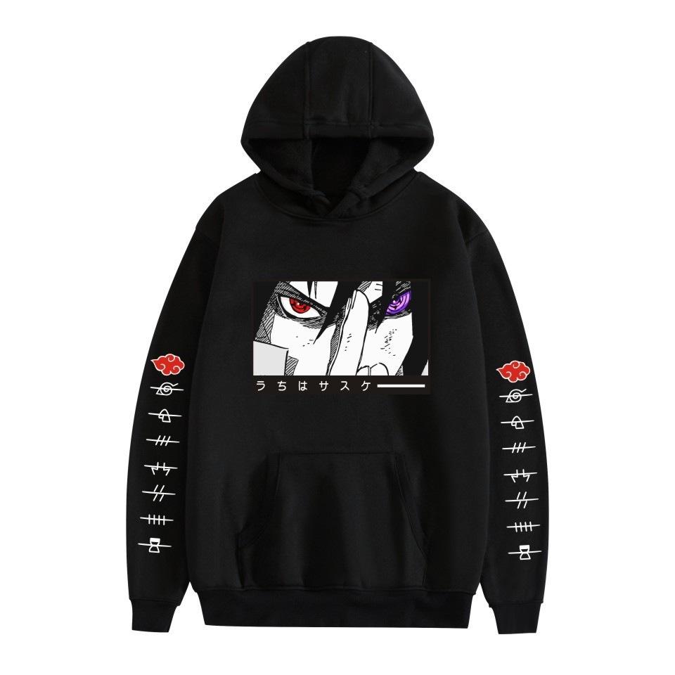 Hinman Anime Naruto Print Hooded Men'S And Women'S Sweaters