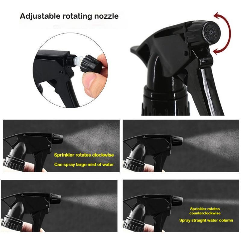 200/300/500ML High Pressure Continuous Hairdressing Spray Bottle Atomizer Portable Container Beauty Barber Hairdresser Bottle