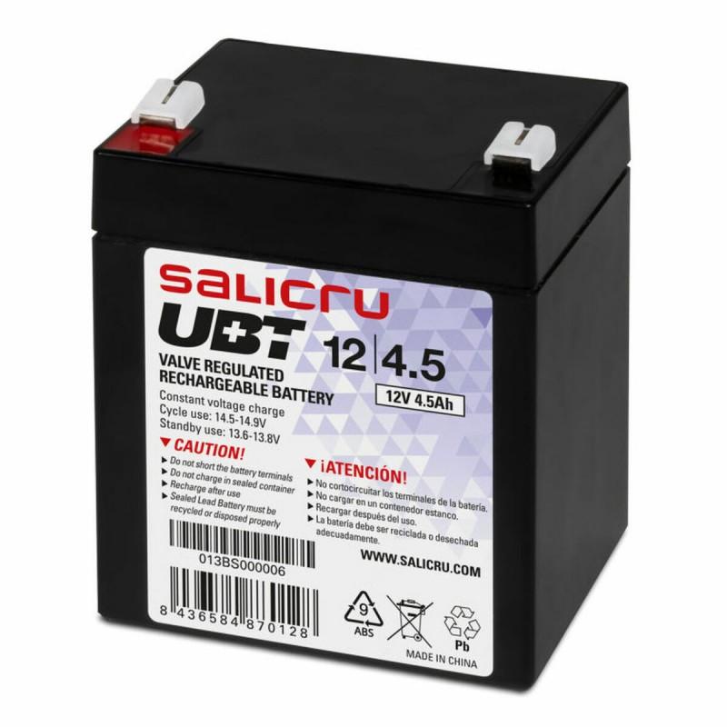 Salicru UBT 12/7 Batería AGM recargable de 12 V / 7 Ah para SAI