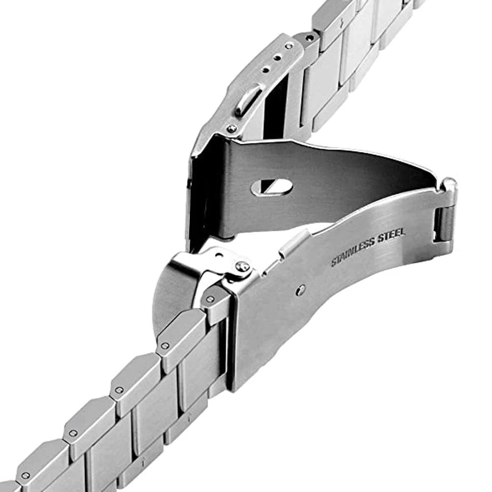 Stainless Steel Band for Samsung Galaxy Watch Ultra 47mm 2025 No Gaps Bracelet Quick Fit Business Strap for GALAXY ULTRA 7 47MM