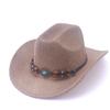 New Hand-woven Five-point Paper Straw Hat Panama European and American Style Jazz Hat Men's and Women's Spring and Summer Gift Hat