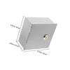 Stainless Steel Electrical Box Splashproof Lockable Socket Protector for Ev Charging Outdoor Switch Protection Rainproof Outlet