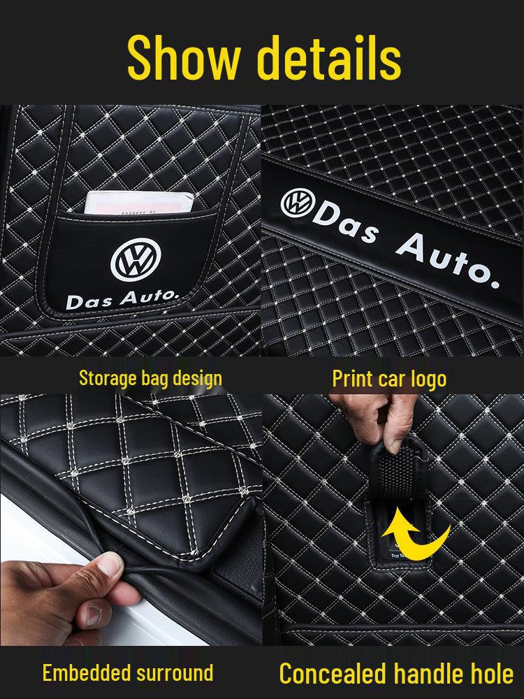 Volkswagen Golf Trunk Mat: Full Coverage for Gen 6, 7, 7.5, and 8 R-Line/Pro, and Golf Variant Models.