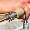 PVC Pipe Threader Kit 2025 Electric Drill Compatible 1/2'' 3/4'' Internal External Rethreading Maker Pipe Thread Cutting