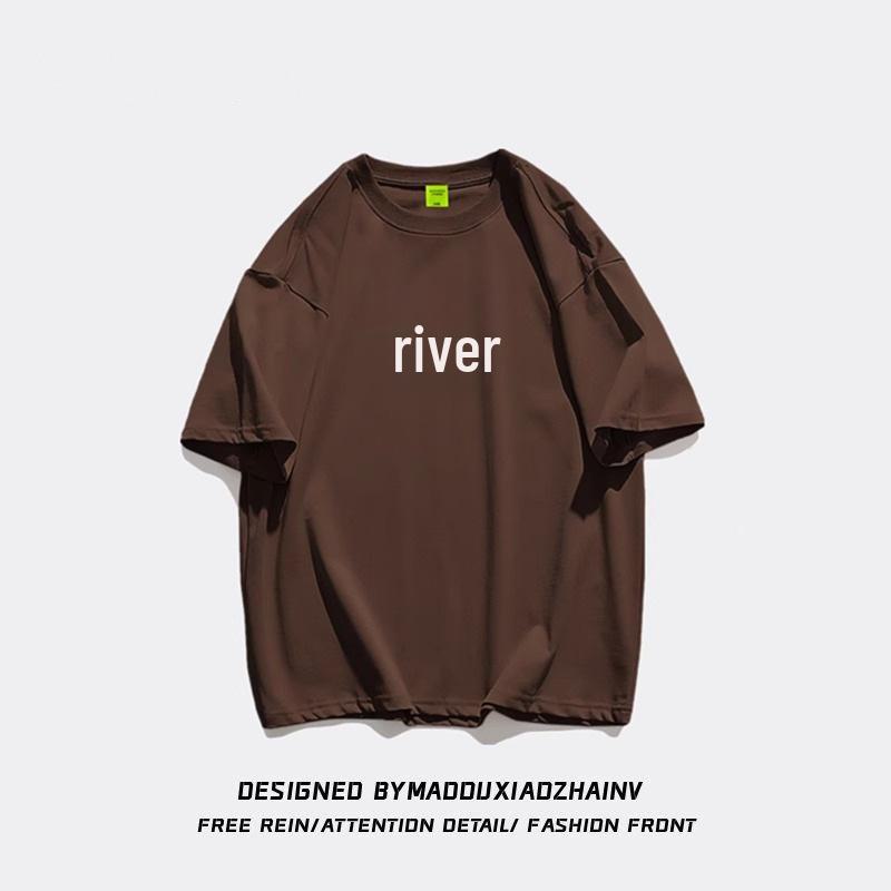 Women's Oversized Short-Sleeve Pure Cotton T-Shirt - American Brand Summer Fashion