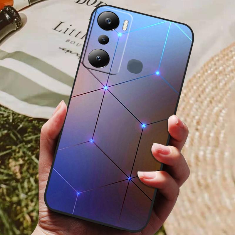 For Infinix Hot 20i Case Wolf Lions Painted TPU Silicone Soft Case for Infinix Hot 20i Phone Cover X665C X665E Shockproof Fundas