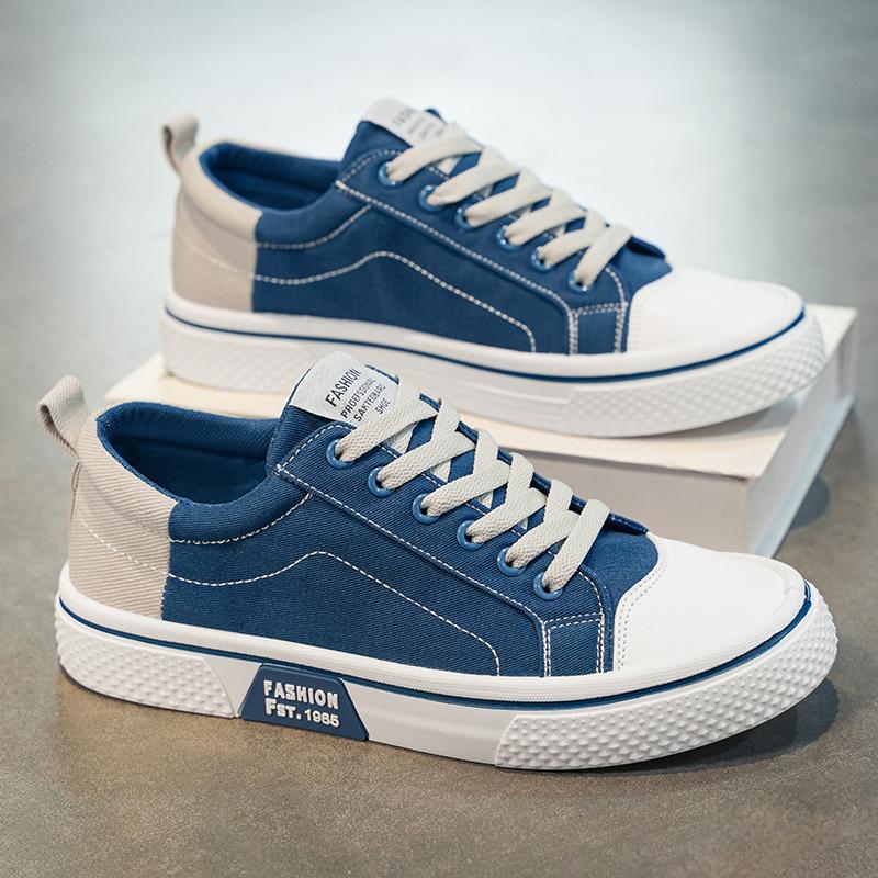 Canvas New Summer Breathable Thin Low-top Casual Board Shoes Platform Sports Trendy Shoes