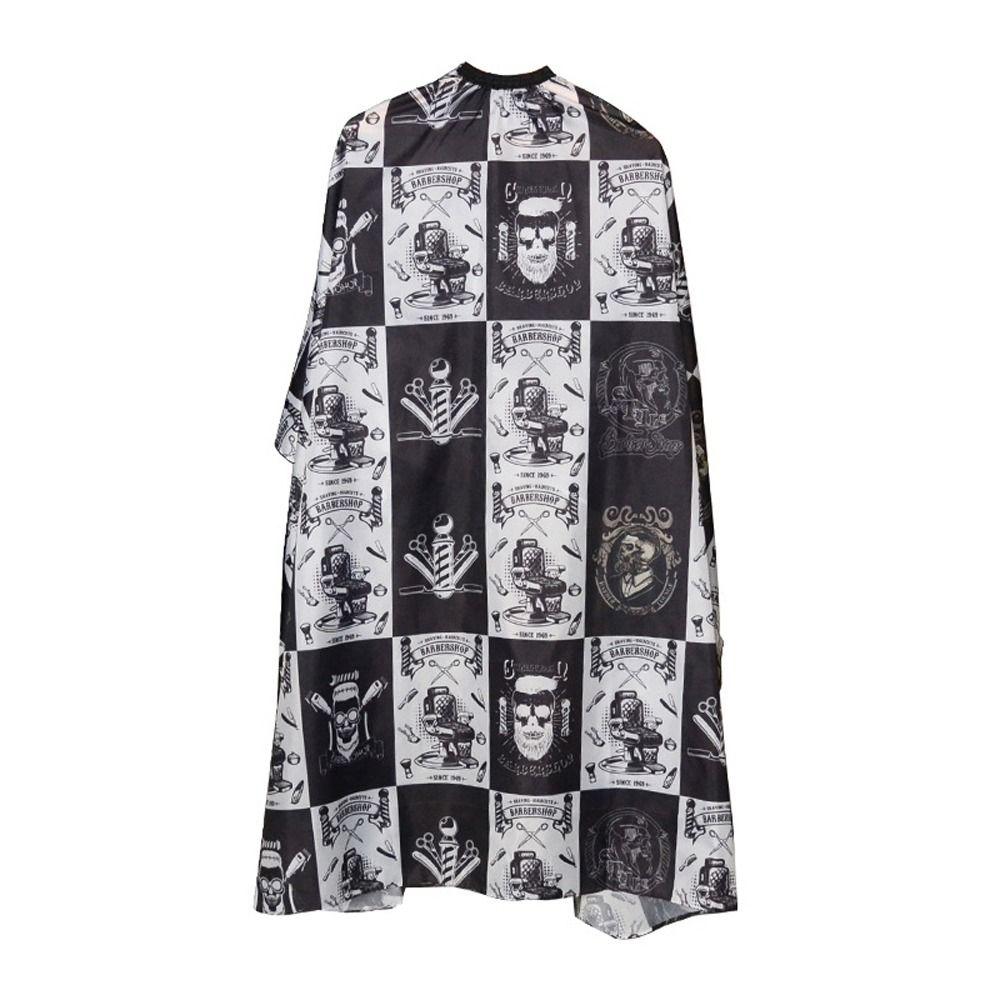 Waterproof Hair Cutting Cape Pattern Salon Barber Retro Aprons Hairdresser Hairdressing Coth Gown