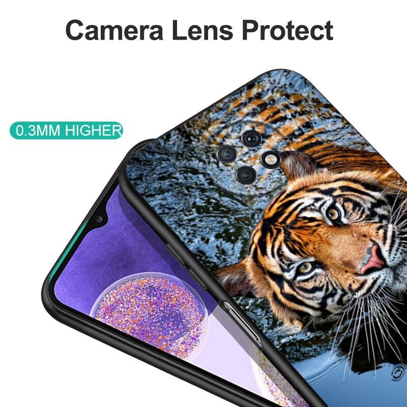 Etui na Xiaomi Redmi Note 9T 6,53 cala Dla Redmi Note 9 T Note9T bumper Etui Funda czarne etui tpu lew wilk tygrys smok