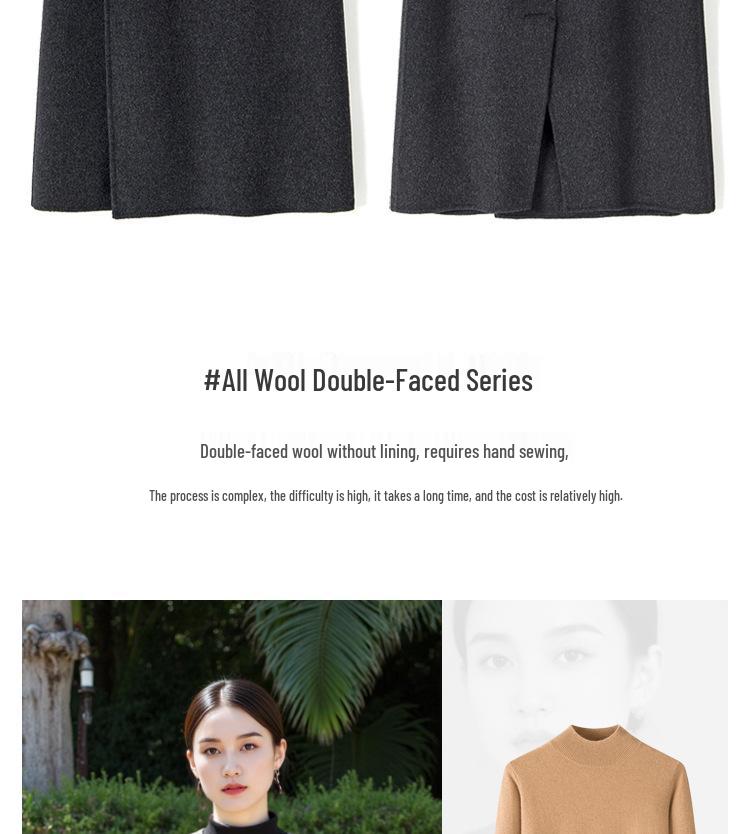 Podzim/Zima 100% Vlna Středně Dlouhá Flanelová Pouzdrová Sukně