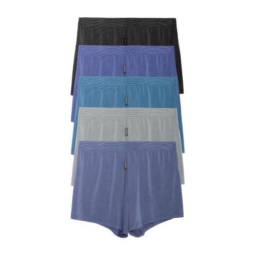 

[TERAWOOD HOMEWEAR] Мужские трусы-боксеры Cool Man s из вискозы, 5 шт. [Отправка из Кореи] 100% оригинал 95